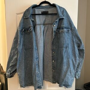 Plus size Jean jacketet